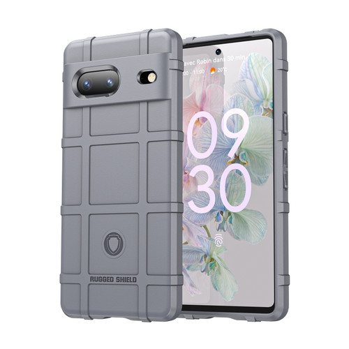 Google Pixel 7 Full Coverage Shockproof TPU Phone Case - Grey