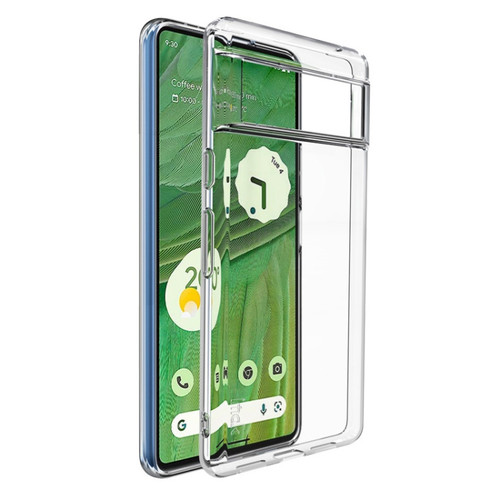 Google Pixel 7 IMAK UX-10 Series Transparent Shockproof TPU Phone Case - Transparent