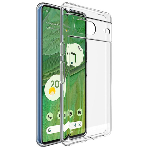 Google Pixel 7 IMAK UX-5 Series Transparent Shockproof TPU Protective Phone Case - Transparent