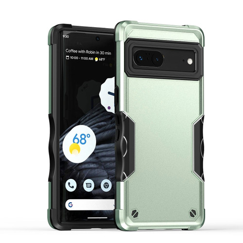 Google Pixel 7 Non-slip Shockproof Armor Phone Case - Green
