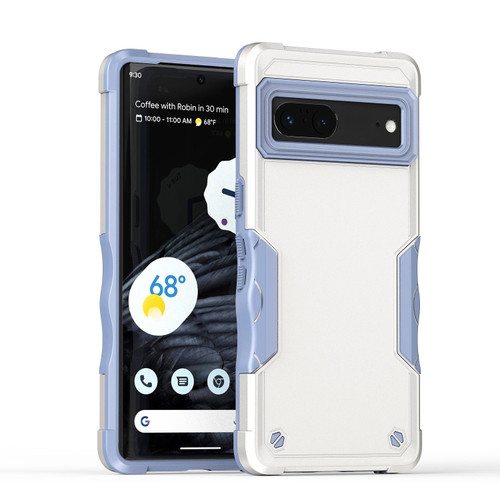 Google Pixel 7 Non-slip Shockproof Armor Phone Case - White