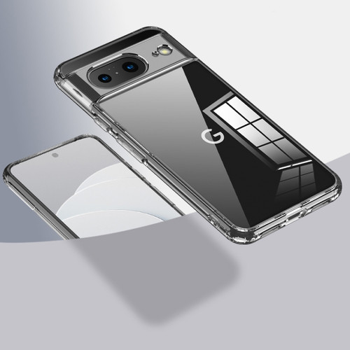 Google Pixel 8 Armor Clear TPU Hard PC Phone Case - Clear