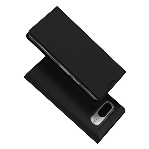 Google Pixel 8 DUX DUCIS Skin Pro Series Flip Leather Phone Case - Black
