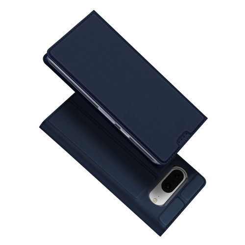 Google Pixel 8 DUX DUCIS Skin Pro Series Flip Leather Phone Case - Blue