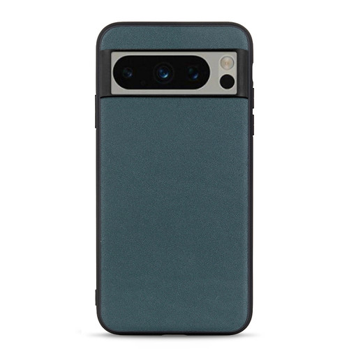 Google Pixel 8 Pro Lambskin Texture Genuine Leather Phone Case - Green