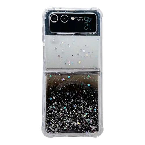 Samsung Galaxy Z Flip5 Magsafe Glitter TPU Phone Protective Case - Black