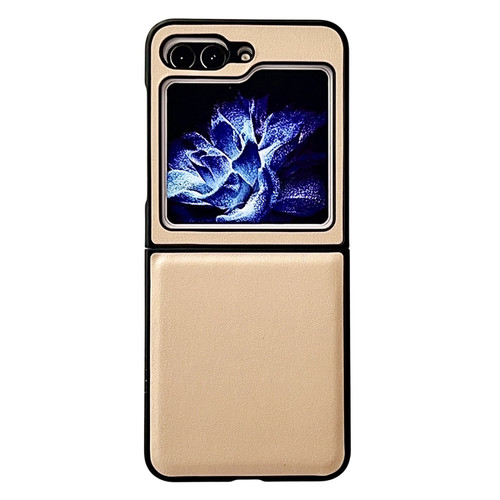 Samsung Galaxy Z Flip5 Morandi PC Shockproof Phone Case - Gold