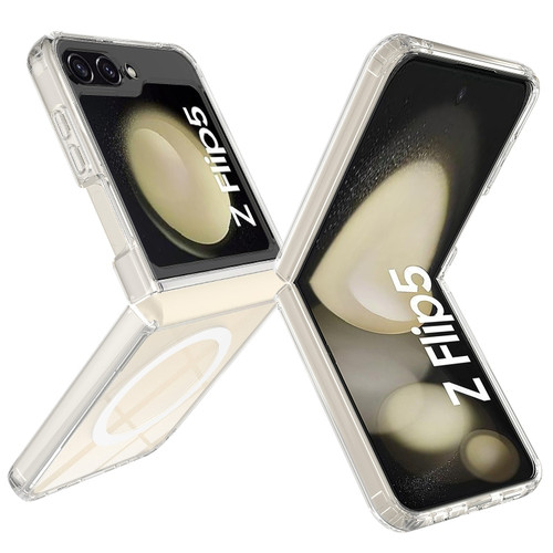 Samsung Galaxy Z Flip5 MagSafe Transparent Acrylic Phone Case