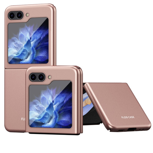 Samsung Galaxy Z Flip5 Skin Feel Shockproof PC Fold Protective Phone Case - Pink