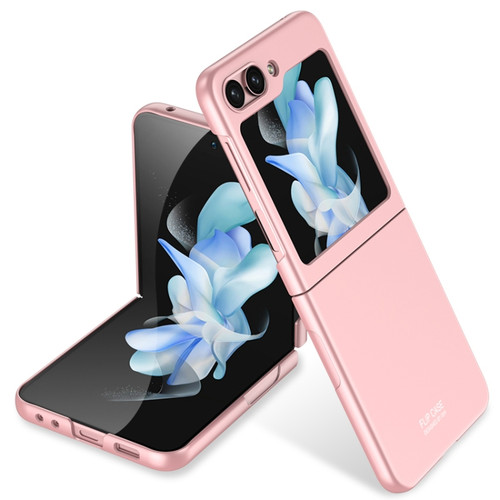 Samsung Galaxy Z Flip5 GKK Ultra-thin Full Coverage Phone Case - Pink