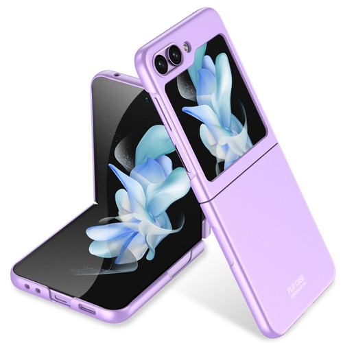 Samsung Galaxy Z Flip5 GKK Ultra-thin Full Coverage Phone Case - Dream Mirror Purple