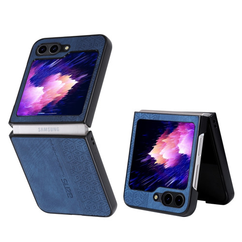 Samsung Galaxy Z Flip5 AZNS 3D Embossed Skin Feel Phone Case - Blue