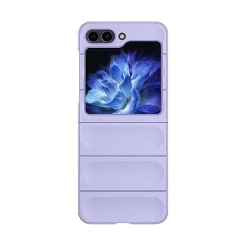 Samsung Galaxy Z Flip5 Skin Feel Magic Shield Shockproof Phone Case - Purple