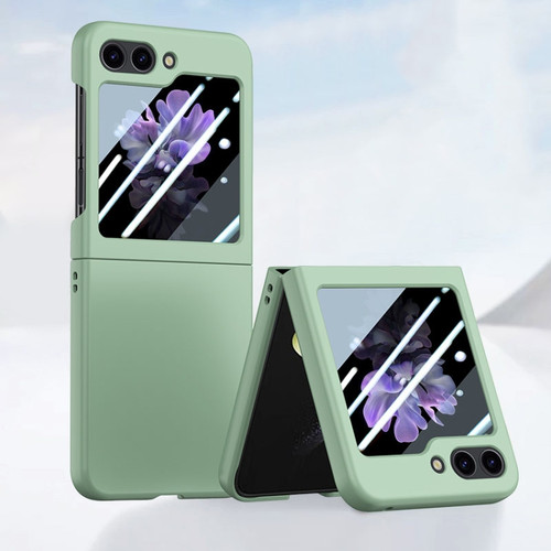 Samsung Galaxy Z Flip5 Fuel Injection Integrated PC Skin Feel Phone Case - Mint Green