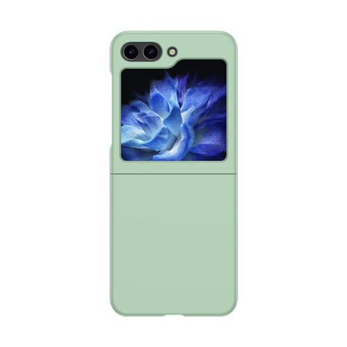 Samsung Galaxy Z Flip5 Fuel Injection PC Skin Feel Phone Case - Mint Green