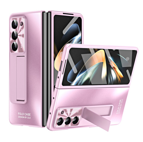 Samsung Galaxy Z Fold5 5G Integrated AG Matte Folding Phone Case - Pink