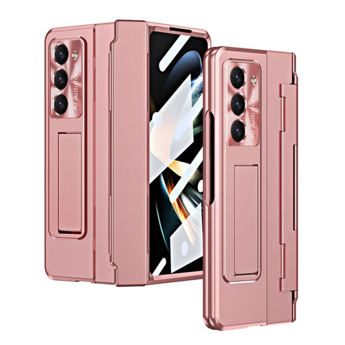 Samsung Galaxy Z Fold5 5G Integrated Folding Phone Case with Hinge - Rose Gold