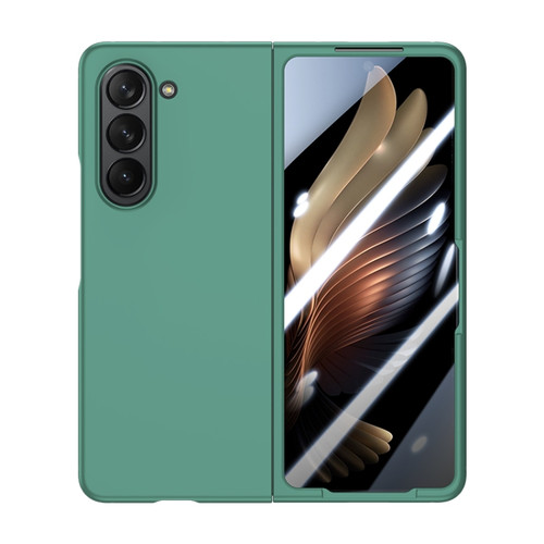 Samsung Galaxy Z Fold5 Integrated PC Skin Feel Shockproof Phone Case - Green