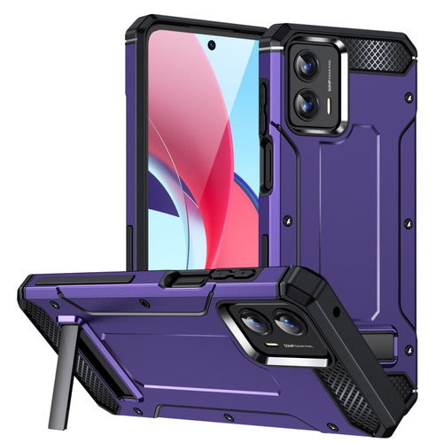 Moto G 5G 2023 Matte Holder Phone Case - Purple