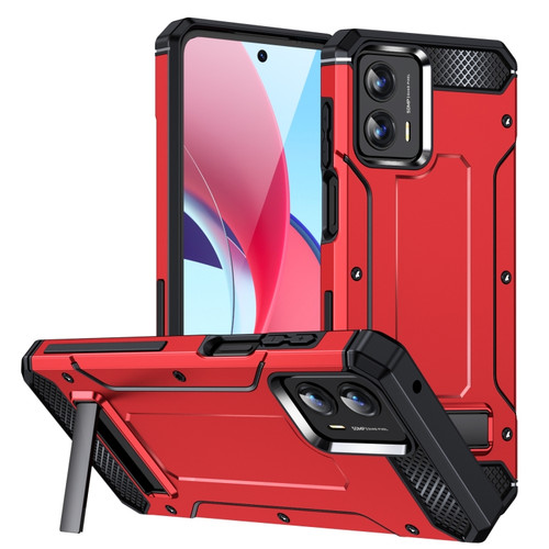 Moto G 5G 2023 Matte Holder Phone Case - Red