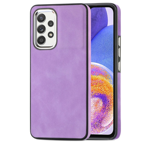 Samsung Galaxy A23 5G Skin-Feel Electroplating TPU Shockproof Phone Case - Purple