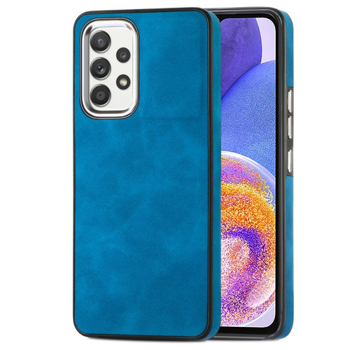 Samsung Galaxy A23 5G Skin-Feel Electroplating TPU Shockproof Phone Case - Blue