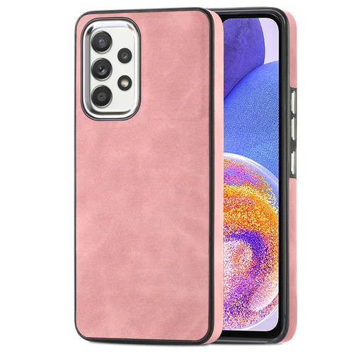 Samsung Galaxy A23 5G Skin-Feel Electroplating TPU Shockproof Phone Case - Pink