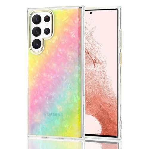 Samsung Galaxy A23 5G Colorful Shell Texture TPU Phone Case - Y1