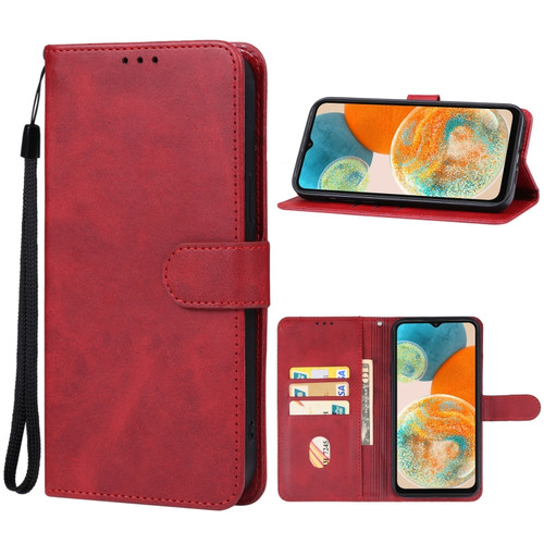 Samsung Galaxy A23 5G Leather Phone Case - Red