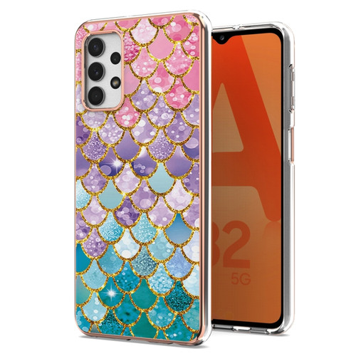 Samsung Galaxy A23 5G / 4G Electroplating IMD TPU Phone Case - Colorful Scales