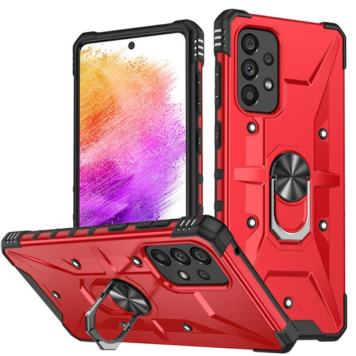 Samsung Galaxy A13 4G / 5G / A23 Ring Holder Phone Case - Red