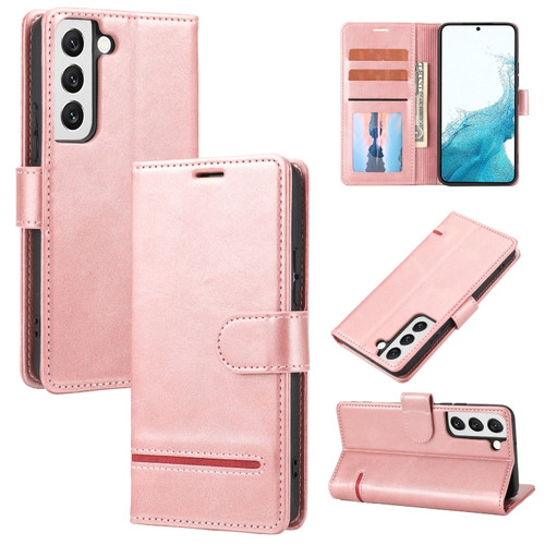 Samsung Galaxy S22 5G Classic Wallet Flip Leather Phone Case - Pink