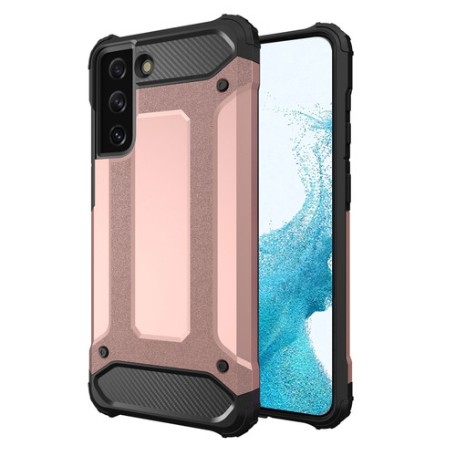 Samsung Galaxy S22 5G Magic Armor TPU + PC Phone Case - Rose Gold