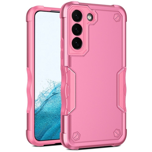 Samsung Galaxy S22 5G Non-slip Armor Phone Case - Pink