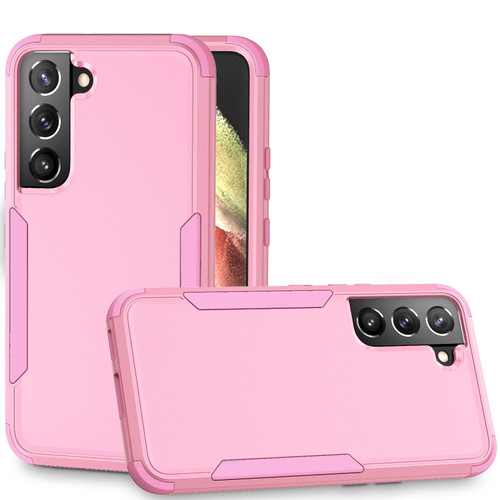 Samsung Galaxy S22 5G TPU + PC Shockproof Phone Case - Pink