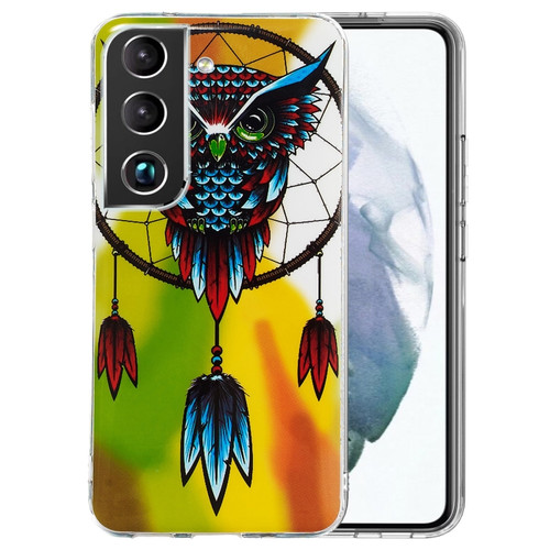 Samsung Galaxy S22 5G Luminous TPU Protective Phone Case - Owl