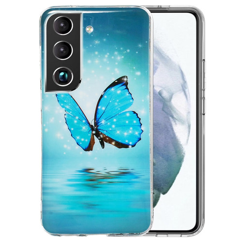 Samsung Galaxy S22 5G Luminous TPU Protective Phone Case - Butterfly