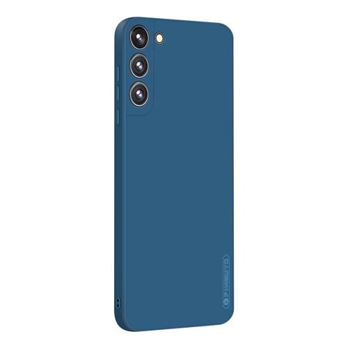 Samsung Galaxy S22 5G PINWUYO Liquid Silicone TPU Phone Case - Blue