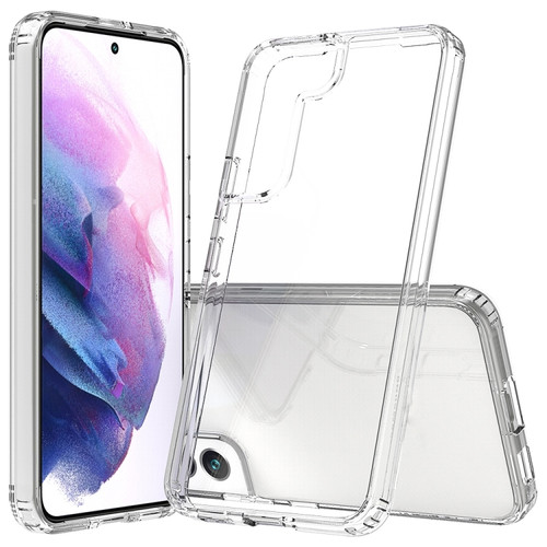 Samsung Galaxy S22 5G Shockproof Scratchproof TPU + Acrylic Phone Case - Transparent
