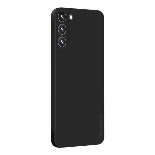 Samsung Galaxy S22 5G PINWUYO Liquid Silicone TPU Phone Case - Black