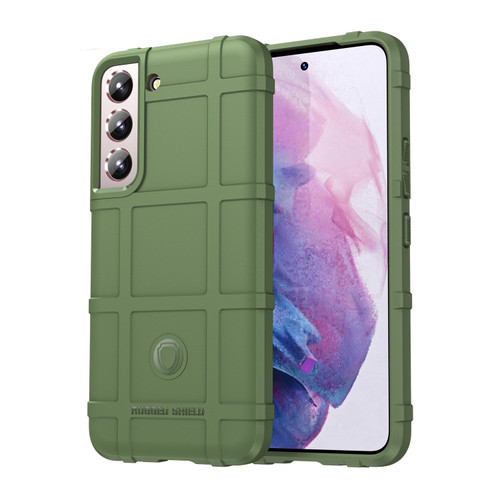 Samsung Galaxy S22 5G Full Coverage Shockproof TPU Phone Case - Green