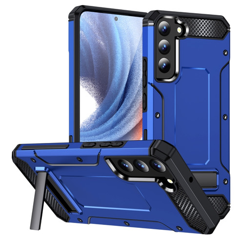 Samsung Galaxy S22 5G Matte Holder Phone Case - Dark Blue