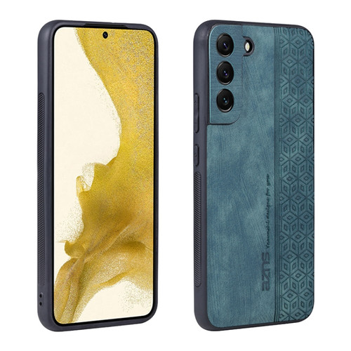 Samsung Galaxy S22+ 5G AZNS 3D Embossed Skin Feel Phone Case - Dark Green