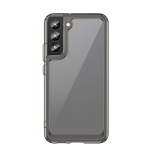 Samsung Galaxy S22+ 5G Colorful Series Acrylic + TPU Phone Case - Transparent Black
