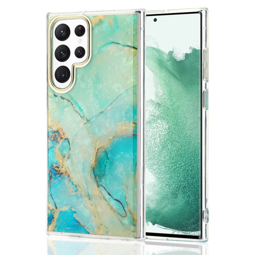 Samsung Galaxy S22+ 5G Colorful Shell Texture TPU Phone Case - B1