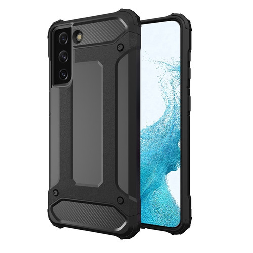 Samsung Galaxy S22+ 5G Magic Armor TPU + PC Phone Case - Black