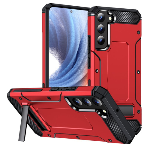 Samsung Galaxy S22+ 5G Matte Holder Phone Case - Red