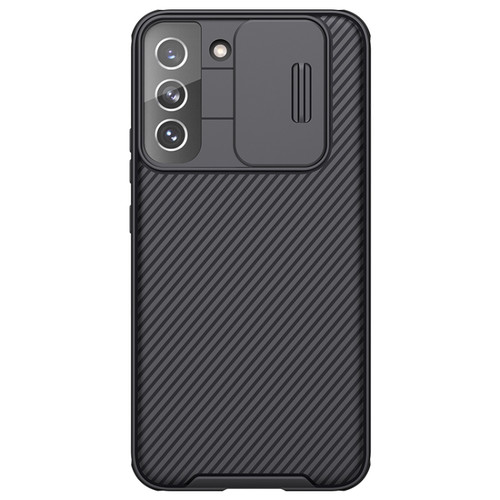 Samsung Galaxy S22+ 5G NILLKIN Black Mirror Pro Series Camshield Phone Case - Black