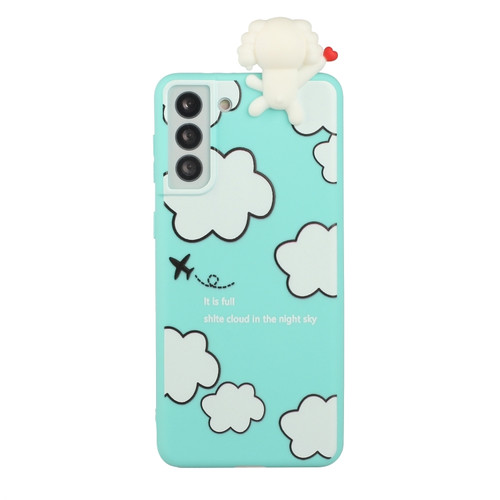 Samsung Galaxy S22+ 5G Shockproof Cartoon TPU Phone Case - Clouds