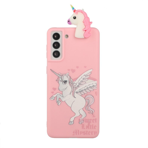 Samsung Galaxy S22+ 5G Shockproof Cartoon TPU Phone Case - Unicorn